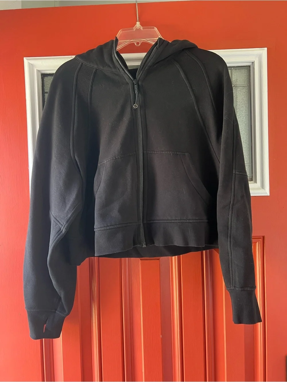 lululemon athletica Black Full-Zip Hooded Scuba - Picture 3 of 6